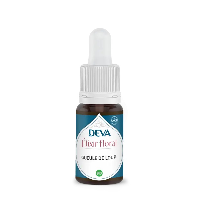 Élixir Floral Gueule de Loup Bio 15ml Deva DEVA  dans votre magasin bio en ligne Etiketbio.eu