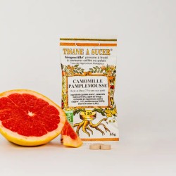 Pastilles Camomille Pamplemousse Bio 15g Biopastille  dans votre magasin bio en ligne Etiketbio.eu