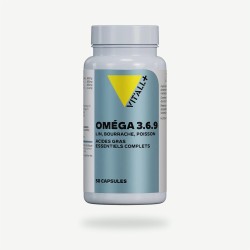 Oméga 3-6-9 Vit'All+ – 50 capsules Vit'all +  dans votre magasin bio en ligne Etiketbio.eu