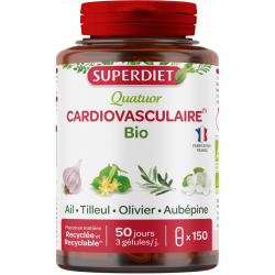 Quatuor Cardiovasculaire bio Super Diet 150 Super Diet  dans votre magasin bio en ligne Etiketbio.eu
