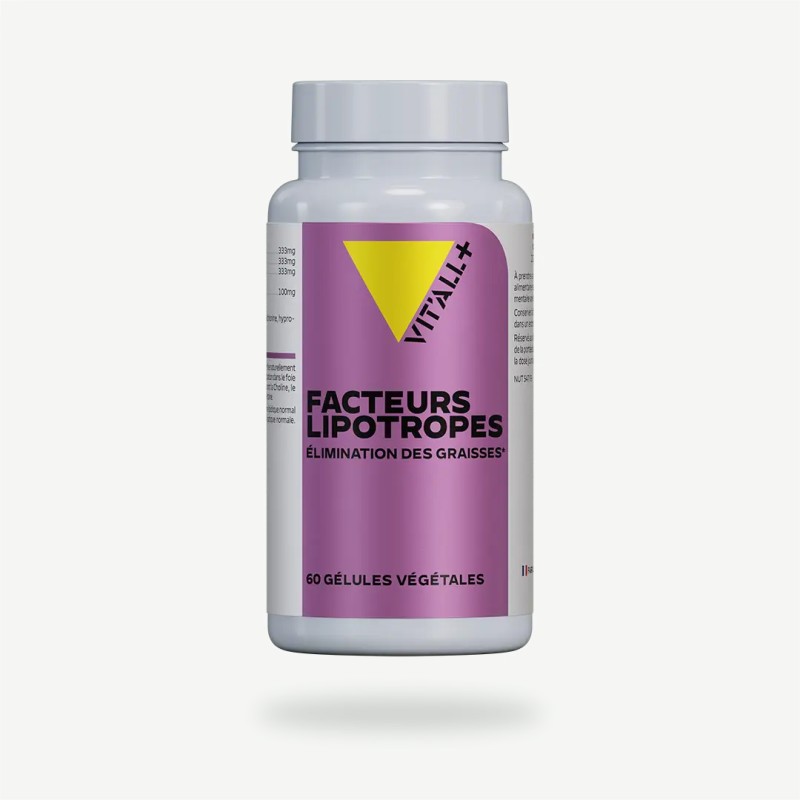 Facteurs Lipotropes Vit'All+ – 60 gélules Vit'all +  dans votre magasin bio en ligne Etiketbio.eu