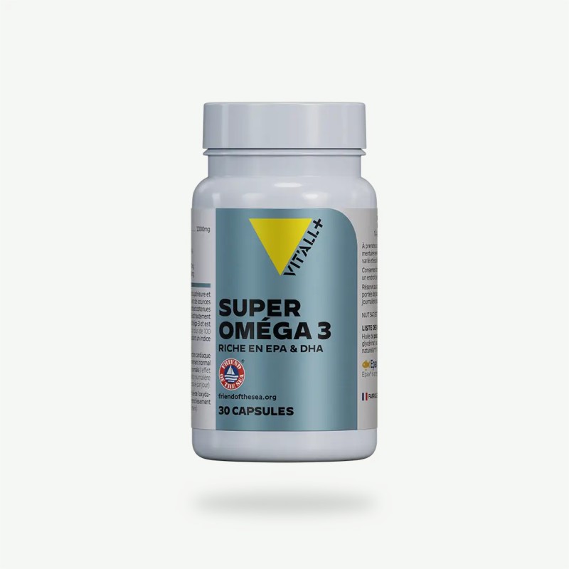 Super Oméga 3 1000 mg Vit'All+ 30 capsules Vit'all +  dans votre magasin bio en ligne Etiketbio.eu