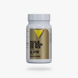 Huile de son de riz + Q10 Vit'All+ – 30 caps