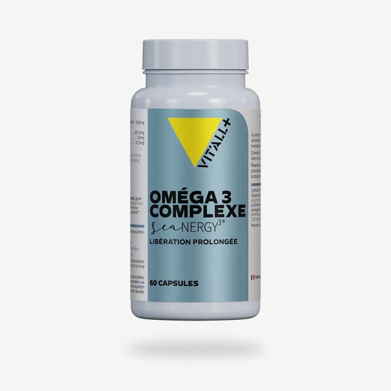 Oméga 3 SeaNERGY3 Vit'All+ – 60 capsules Vit'all +  dans votre magasin bio en ligne Etiketbio.eu