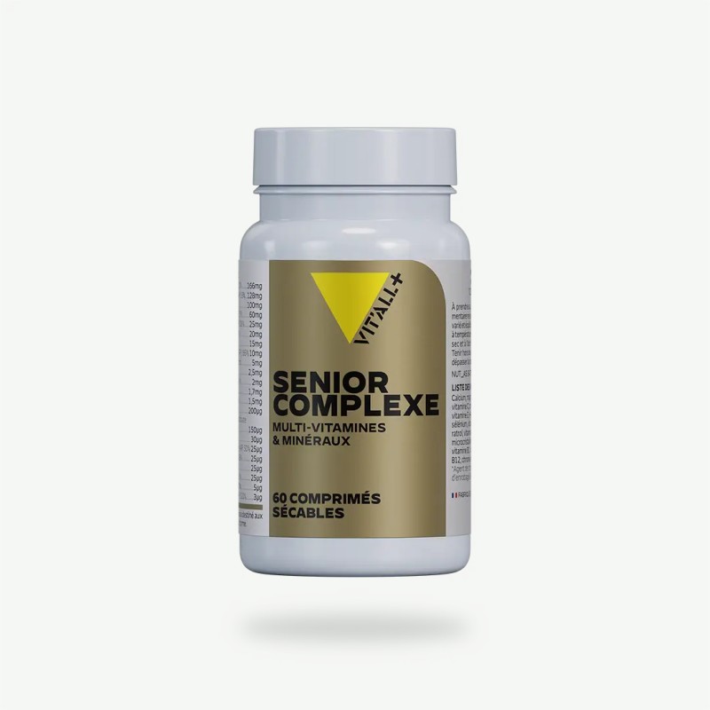 Senior's Complexe 60 comprimés Vit'all+ Vit'all +  dans votre magasin bio en ligne Etiketbio.eu