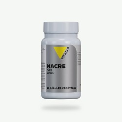 Nacre pure 500 mg 30 gélules Vit'all+ Vit'all +  dans votre magasin bio en ligne Etiketbio.eu