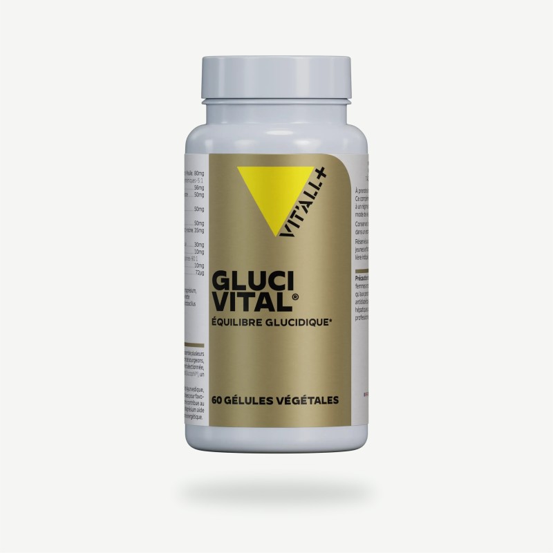 Gluci Vital 60 gélules Vit'all+ Vit'all +  dans votre magasin bio en ligne Etiketbio.eu