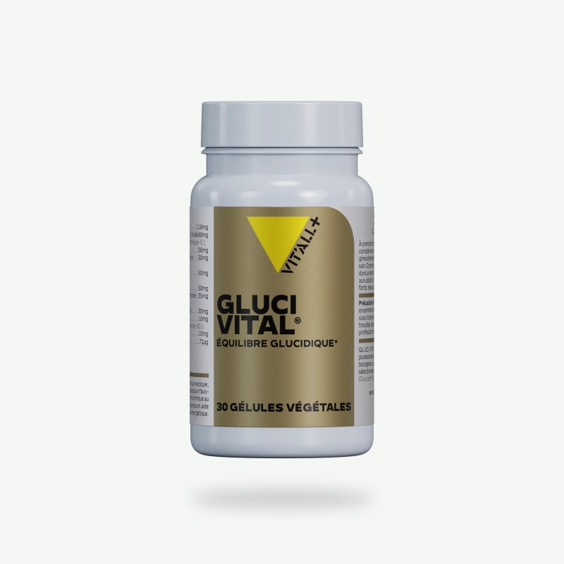 Gluci Vital 30 gélules Vit'all+ Vit'all +  dans votre magasin bio en ligne Etiketbio.eu