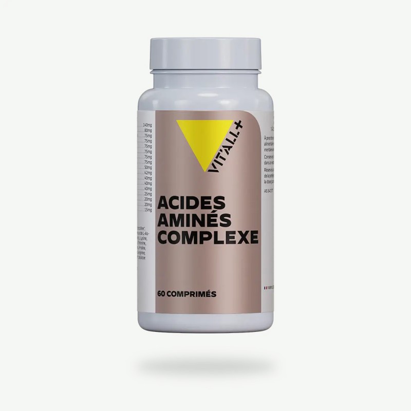 Acides Aminés Complexe 60 comp Vit'all+ Vit'all +  dans votre magasin bio en ligne Etiketbio.eu