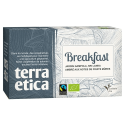 THE BREAKFAST 20 SACHETS | TERRA ETICA | Acheter sur EtiketBio.eu