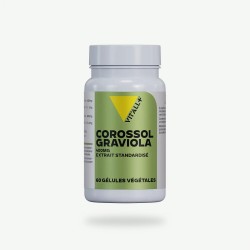 Corossol Graviola 400 mg 60 gélules Vit’all+ Vit'all +  dans votre magasin bio en ligne Etiketbio.eu