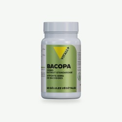 Bacopa monnieri 250 mg 60 gélules Vit’all+ Vit'all +  dans votre magasin bio en ligne Etiketbio.eu