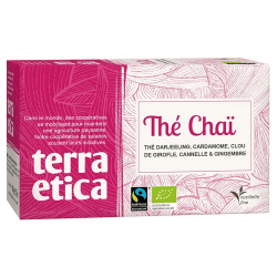 The chai 20 sachets Terra Etica  dans votre magasin bio en ligne Etiketbio.eu