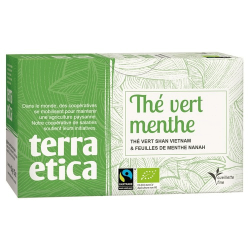 THE VERT MENTHE 20 SACHETS | TERRA ETICA | Acheter sur EtiketBio.eu