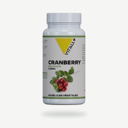 Cranberry bio 400 mg 30 gélules Vit'all+ Vit'all +  dans votre magasin bio en ligne Etiketbio.eu