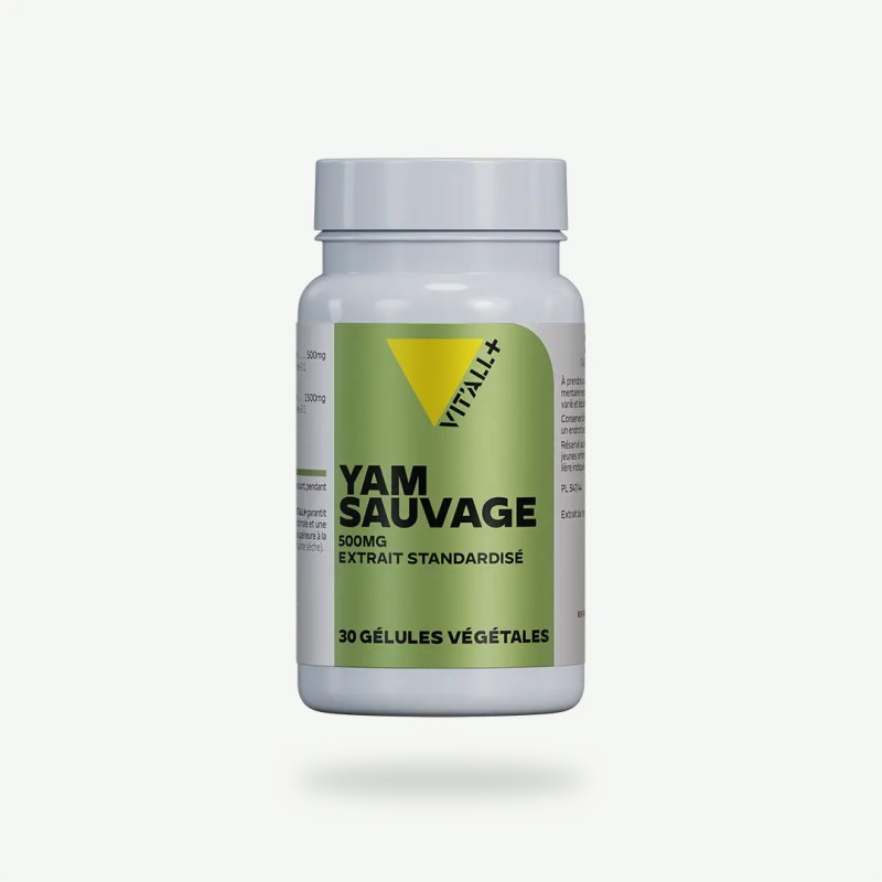 Yam sauvage 500 mg 30 gélules Vit'all+ Vit'all +  dans votre magasin bio en ligne Etiketbio.eu