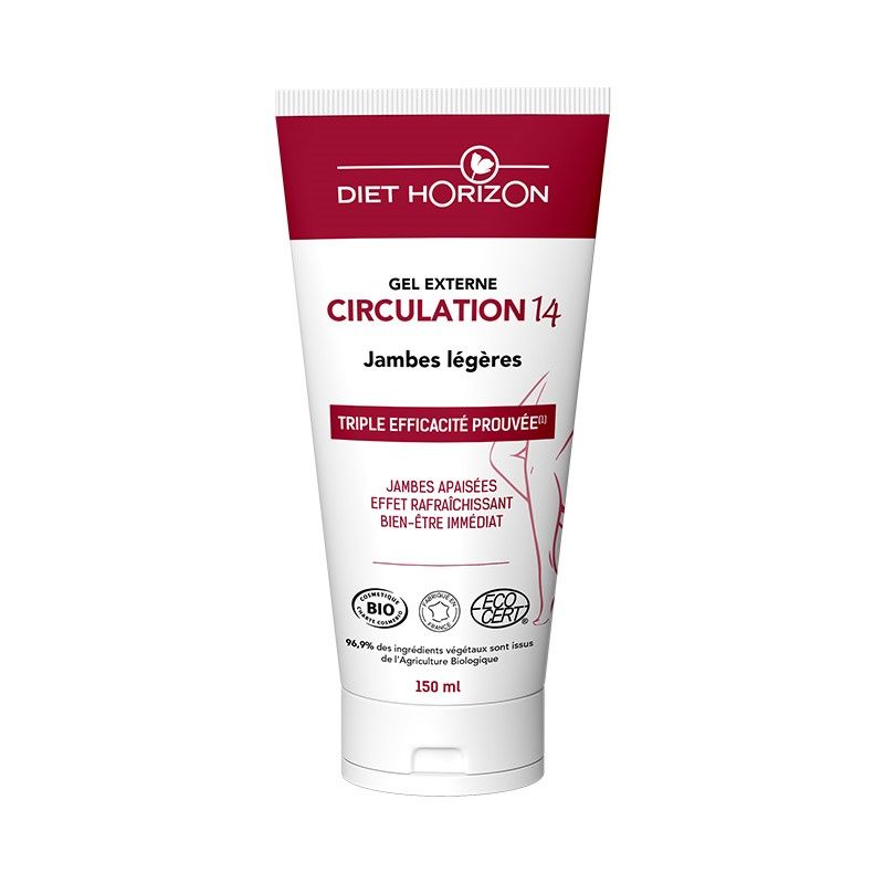 Gel Circulation 14 jambes légères Diet Horizon Diet Horizon  dans votre magasin bio en ligne Etiketbio.eu