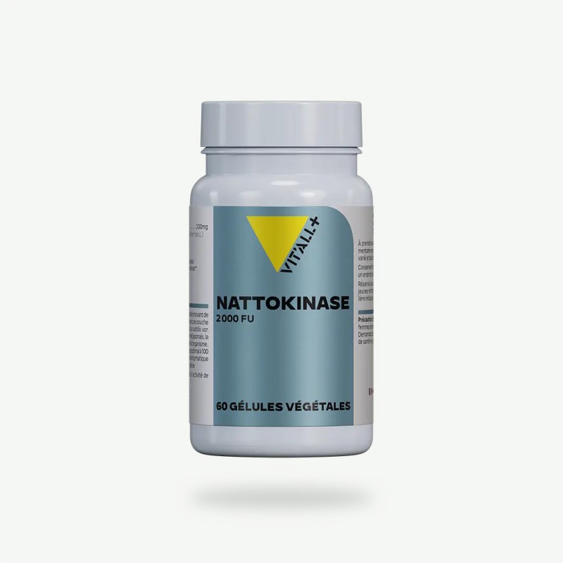 Nattokinase 100 mg 2000 FU Vit'All+ Vit'all +  dans votre magasin bio en ligne Etiketbio.eu