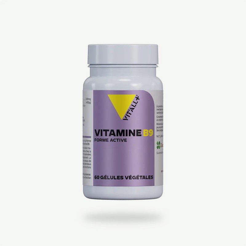 Vitamine B9 Quatrefolic 400 µg Vit'all+ Vit'all +  dans votre magasin bio en ligne Etiketbio.eu