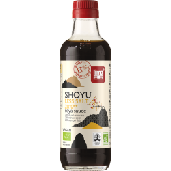 Shoyu 28% sel en moins bio 250ml Lima Lima  dans votre magasin bio en ligne Etiketbio.eu