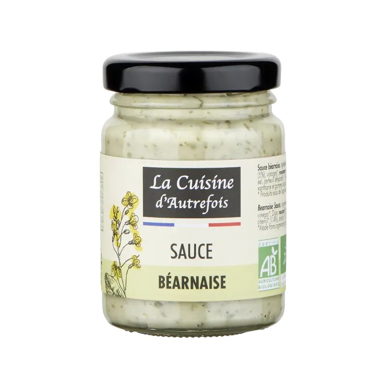 Sauce béarnaise bio 90g Cuisine d'Autrefois