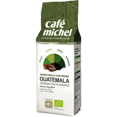 CAFE DU GUATEMALA PUR ARABICA 250G MOULU | CAFE MICHEL | Acheter su...