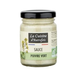 Sauce au poivre vert bio 90g Cuisine d Autrefois Cuisine d’Autrefois  dans votre magasin bio en ligne Etiketbio.eu