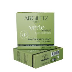 Savon exfoliant argile verte Argiletz 100g Argiletz  dans votre magasin bio en ligne Etiketbio.eu