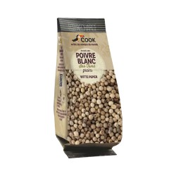 Poivre blanc grains éco-recharge Cook 50g Cook  dans votre magasin bio en ligne Etiketbio.eu