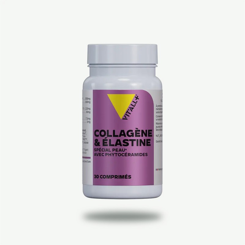 Collagène & Élastine peau 30 comp Vit'all+ Vit'all +  dans votre magasin bio en ligne Etiketbio.eu