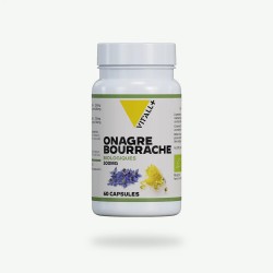 Huile onagre bourrache bio 60 caps Vit'all+ Vit'all +  dans votre magasin bio en ligne Etiketbio.eu