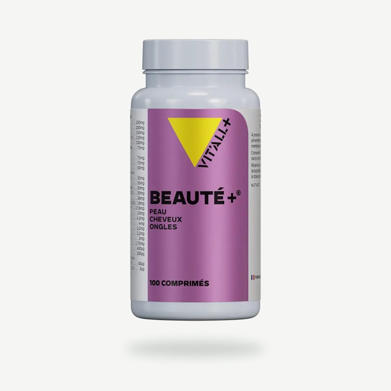 Beauté+ 100 comprimés cure 3 mois Vit'all+ Vit'all +  dans votre magasin bio en ligne Etiketbio.eu