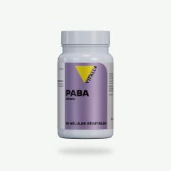 PABA acide para-aminobenzoïque 500 mg Vit'all+ Vit'all +  dans votre magasin bio en ligne Etiketbio.eu