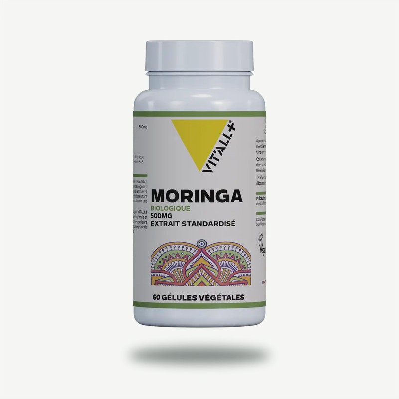 Moringa bio 500 mg extrait standardisé Vit'all+ Vit'all +  dans votre magasin bio en ligne Etiketbio.eu