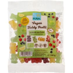 Oursons Tutti Frutti bio sans gélatine 100g Pural Puraliment  dans votre magasin bio en ligne Etiketbio.eu