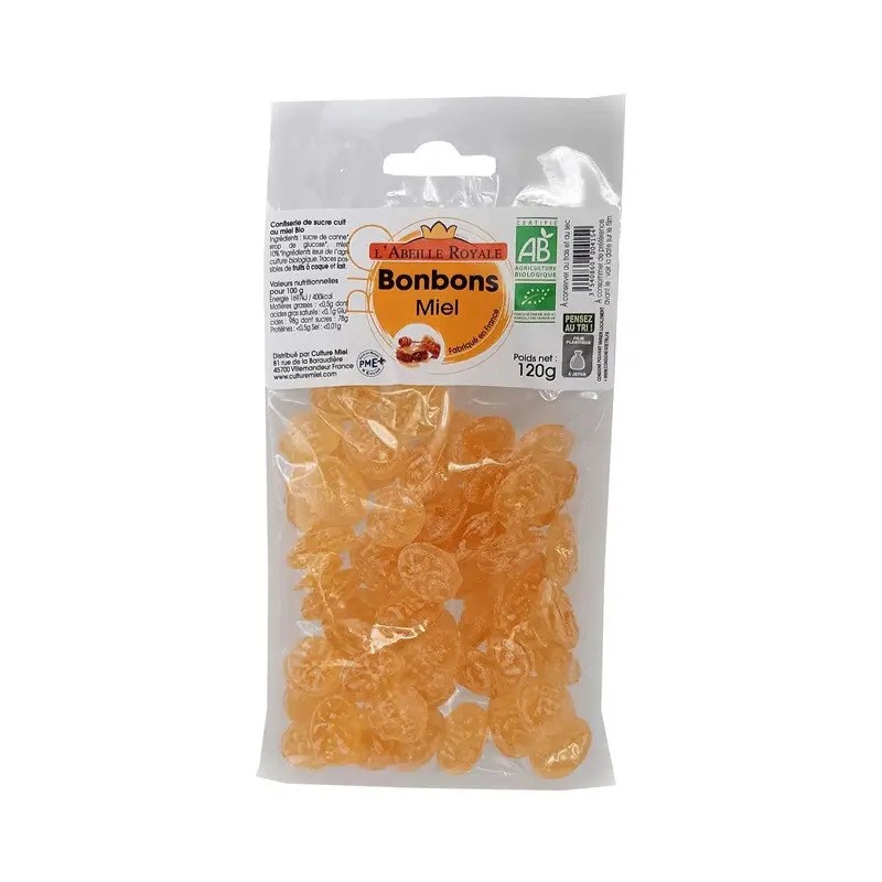 Pastilles au miel bio 120g Abeille Royale Abeille Royale  dans votre magasin bio en ligne Etiketbio.eu