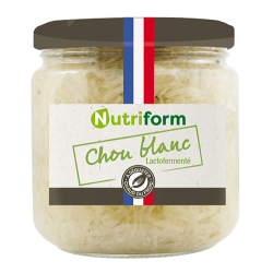 Chou blanc lactofermenté bio 380g Nutriform
