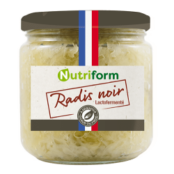 Radis noir lactofermenté bio 380g Nutriform