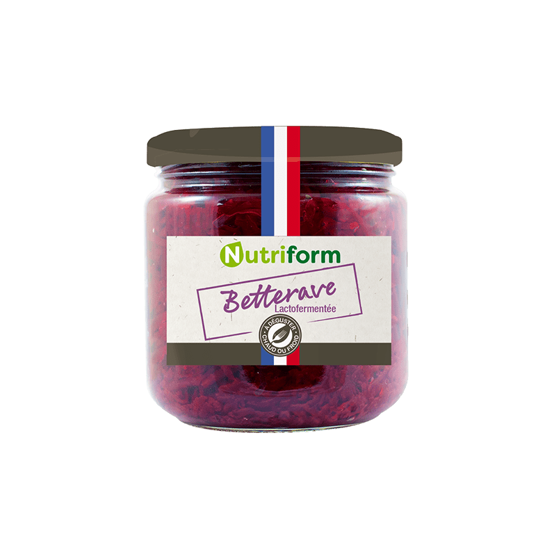 Betterave rouge lactofermentée bio 380g Nutriform