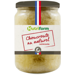 Choucroute au naturel bio Nutriform 790 g