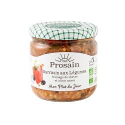 Sarrasin légumes chèvre olives bio Pro Sain