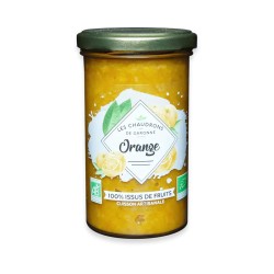 Orange 100% fruits 275g Chaudrons de Garonne Les Chaudrons de Garonne  dans votre magasin bio en ligne Etiketbio.eu