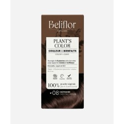 Coloration végétale n°8 Châtaigne Beliflor Beliflor  dans votre magasin bio en ligne Etiketbio.eu