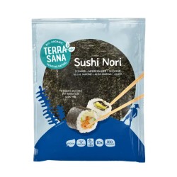 Feuilles de nori pour sushi 25g - TerraSana