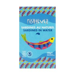 Sardines entières au naturel 120g Fish4Ever Fish4ever  dans votre magasin bio en ligne Etiketbio.eu