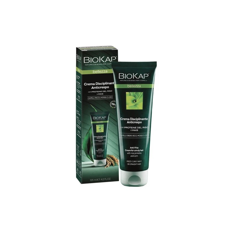 Crème disciplinante anti-frisottis BioKap Biokap  dans votre magasin bio en ligne Etiketbio.eu