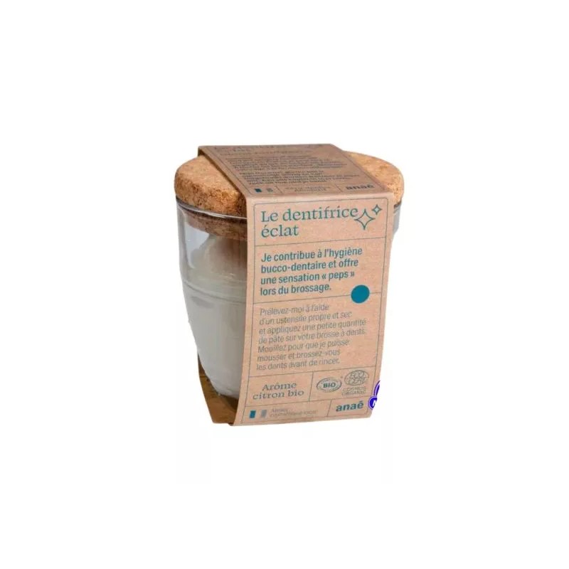 Dentifrice citron menthe douce 175g Anaé
