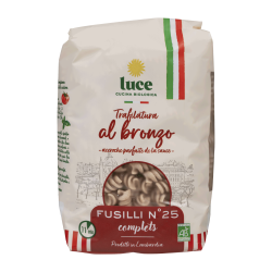 Fusilli complets bronze 500g bio - Luce Luce  dans votre magasin bio en ligne Etiketbio.eu