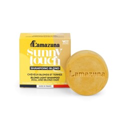 Shampoing solide blond Sunny Touch Lamazuna Lamazuna  dans votre magasin bio en ligne Etiketbio.eu