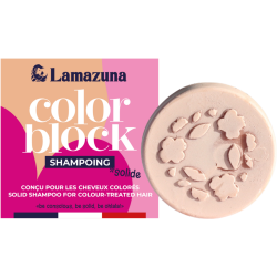 Shampoing solide cheveux colorés Color Block Lamazuna  dans votre magasin bio en ligne Etiketbio.eu